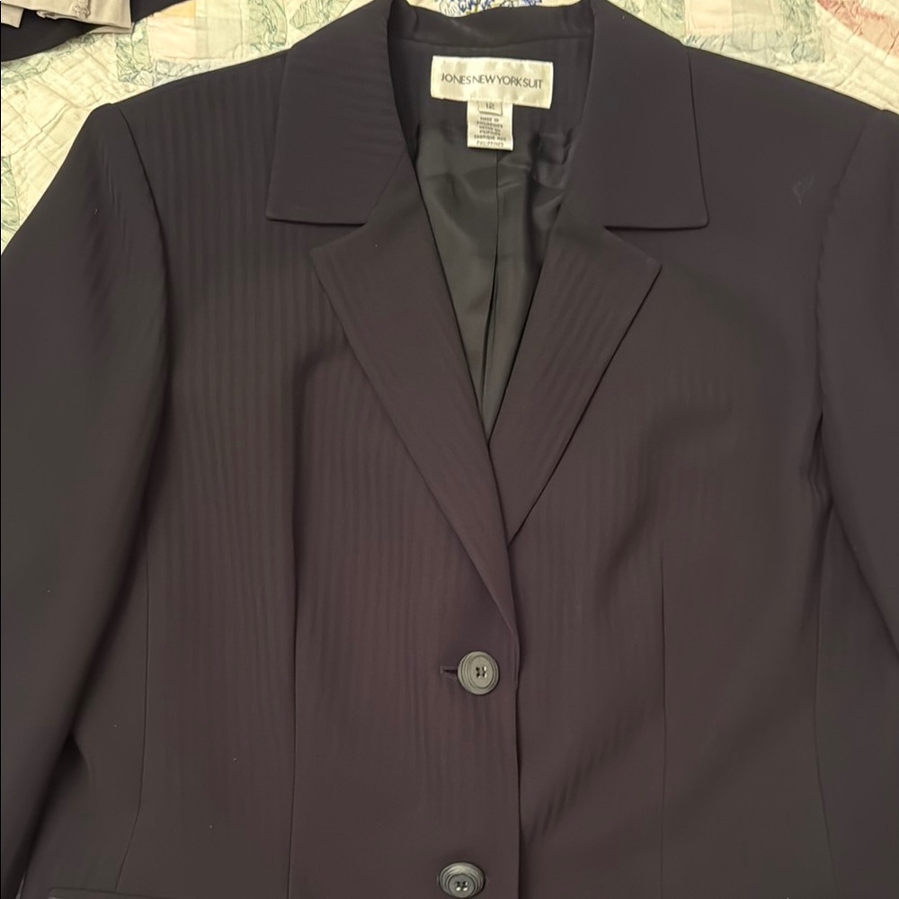Jones New York Women's Black Blazer and trousers